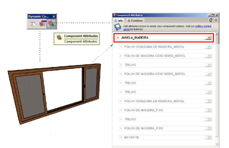 Capa do post: Componentes do SketchUp - Como criar componentes básicos?