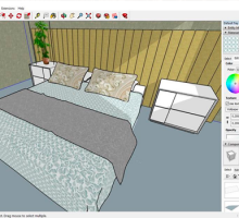 Todas as dicas para a utilização de materiais no SketchUp