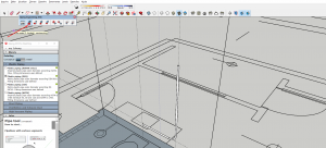 instalações prediais no sketchup