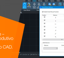 SMART MOUSE um modo produtivo para acessar comandos no CAD.