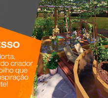 Projeto UmaHorta, uma iniciativa do criador Fabiano Crespilho que vai servir de inspiração pra muita gente!