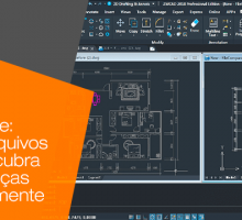 File Compare: Compare arquivos DWG e descubra suas diferenças automaticamente.