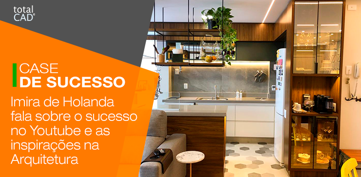 Capa do post: Imira de Holanda fala sobre o sucesso no Youtube e as inspirações na Arquitetura