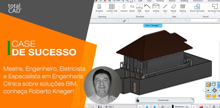 Capa do post: Case de Sucesso: Veja como o Engenheiro Roberto Krieger utiliza o ARCHLine BIM em seus projetos.