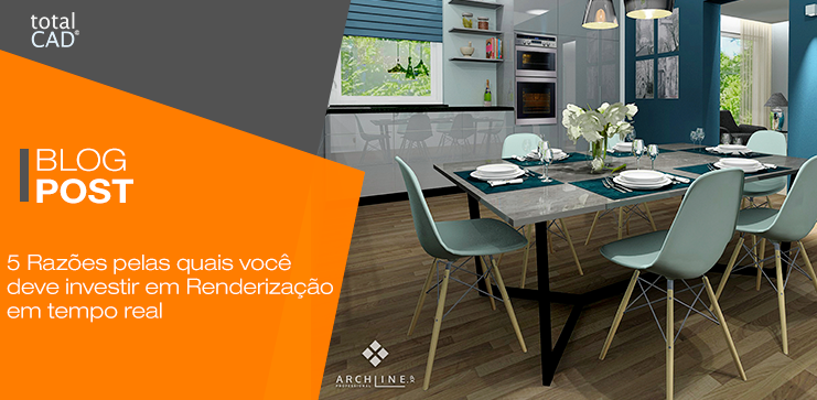 Capa do post: 5 Razões pelas quais você deve investir em Renderização em tempo real
