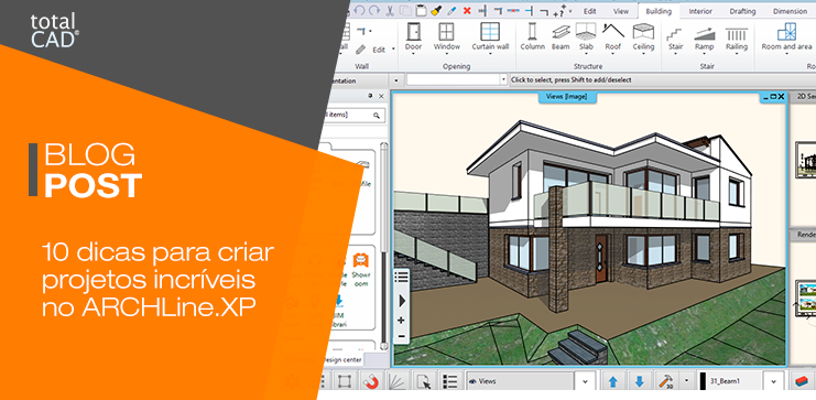Capa do post: 10 dicas para criar projetos incríveis no ARCHLine.XP