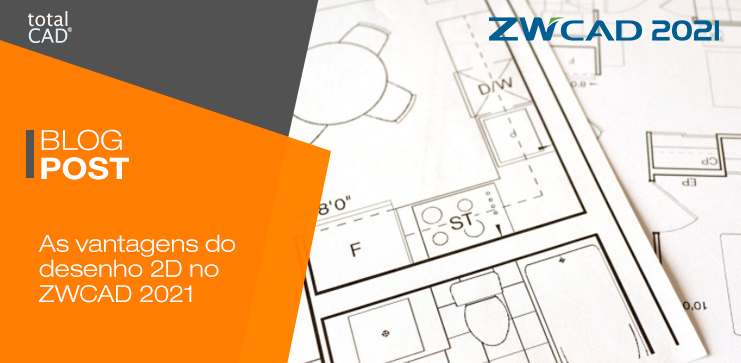 Capa do post: As vantagens do desenho 2D no ZWCAD