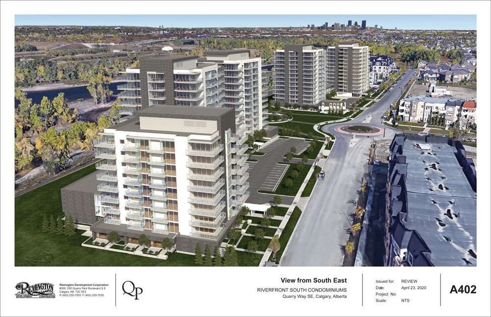 Planejamento de conceito para projetos do Quarry Park Riverfront. Modelado no SketchUp e renderizado usando o V-Ray.
