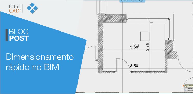 Capa do post: Dimensionamento rápido no BIM