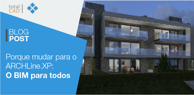 Capa do post: Porque mudar para o ARCHLINE.XP, o BIM para todos