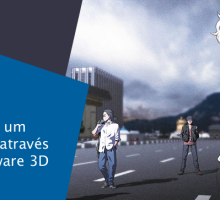 A estreia de um quadrinista através de um software 3D