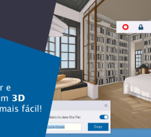 Compartilhar e apresentar em 3D ficou muito mais fácil