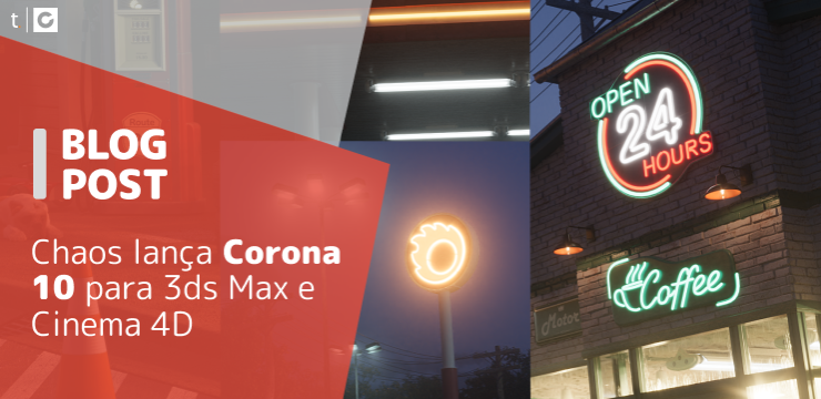 Chaos lança Corona 10 para 3ds Max e Cinema 4D 