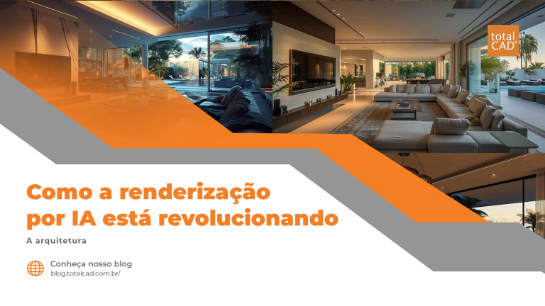 Capa do post: Como a renderização por IA está revolucionando a arquitetura