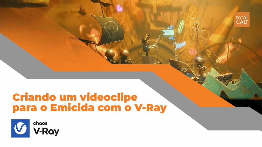 Capa do post: Criando um videoclipe para o Emicida com o V-Ray