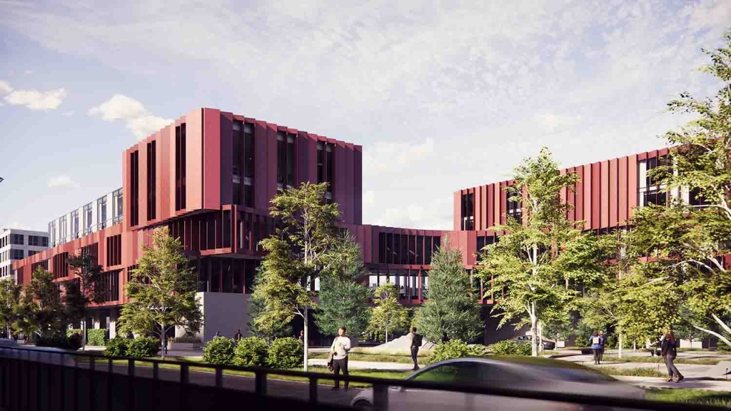 Hotel Building Rendered Exterior rendering of hotel building - Blog totalCAD