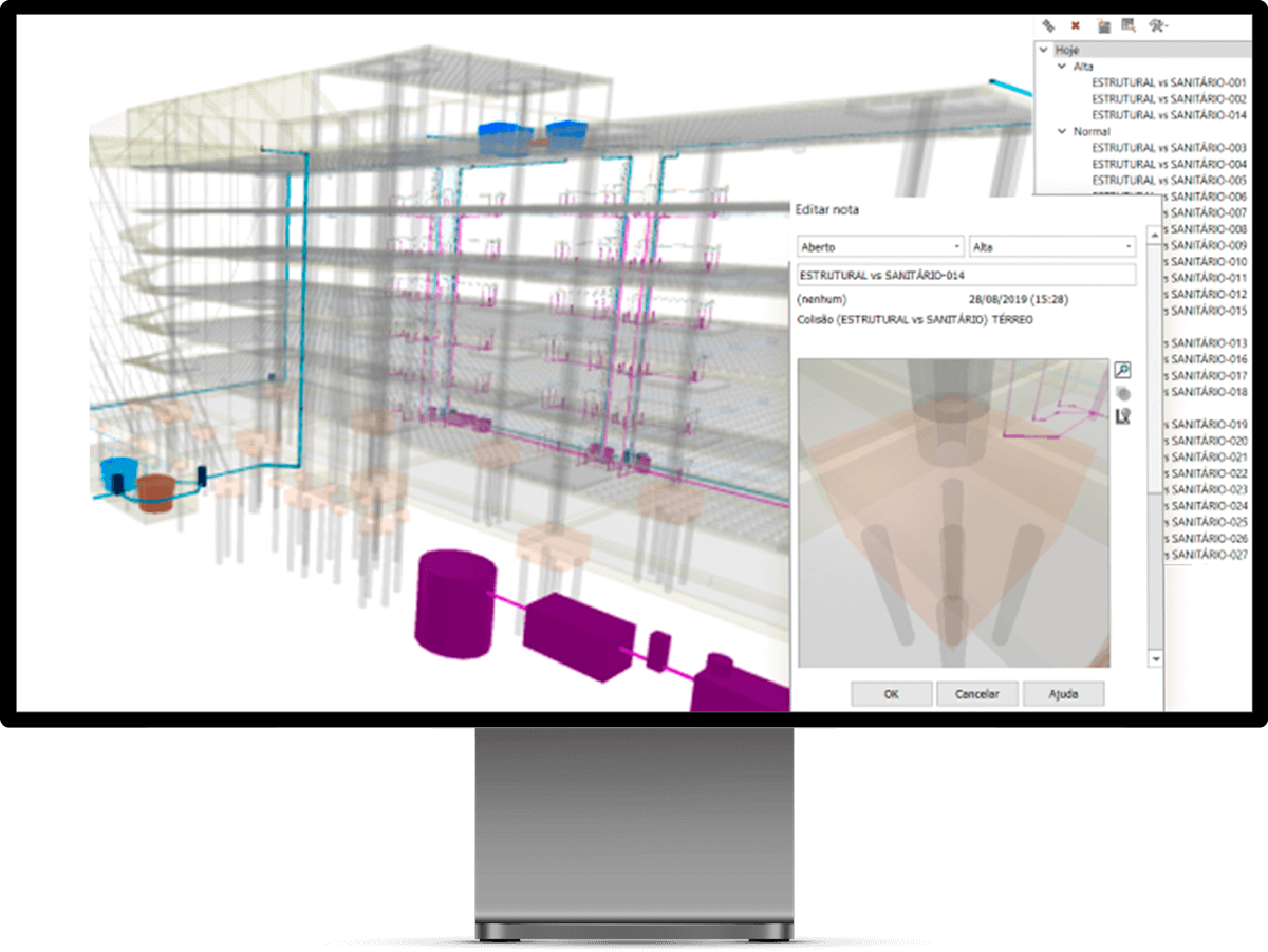 Tela do software Builder