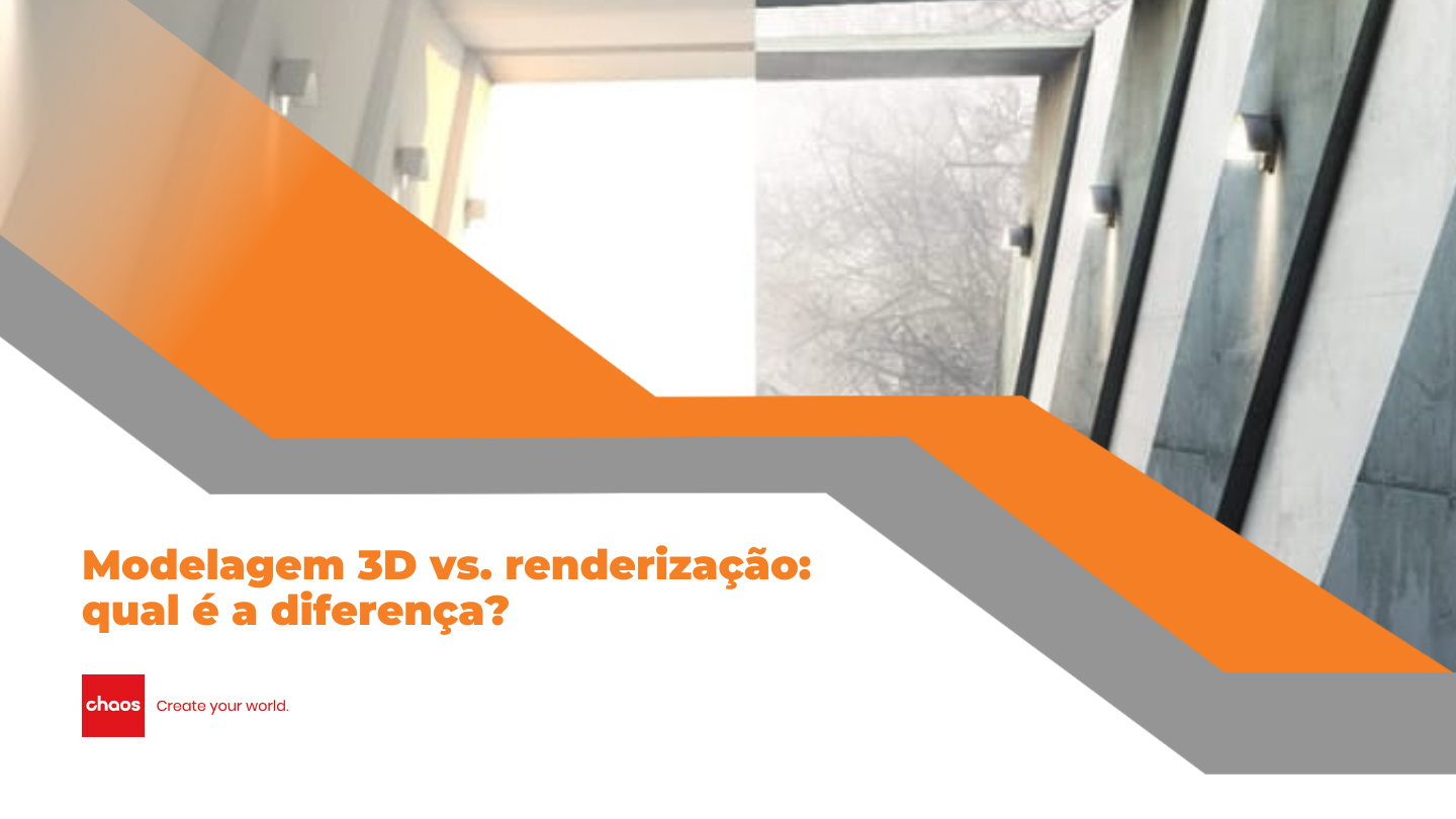 Modelagem 3D vs. renderização: qual é a diferença?