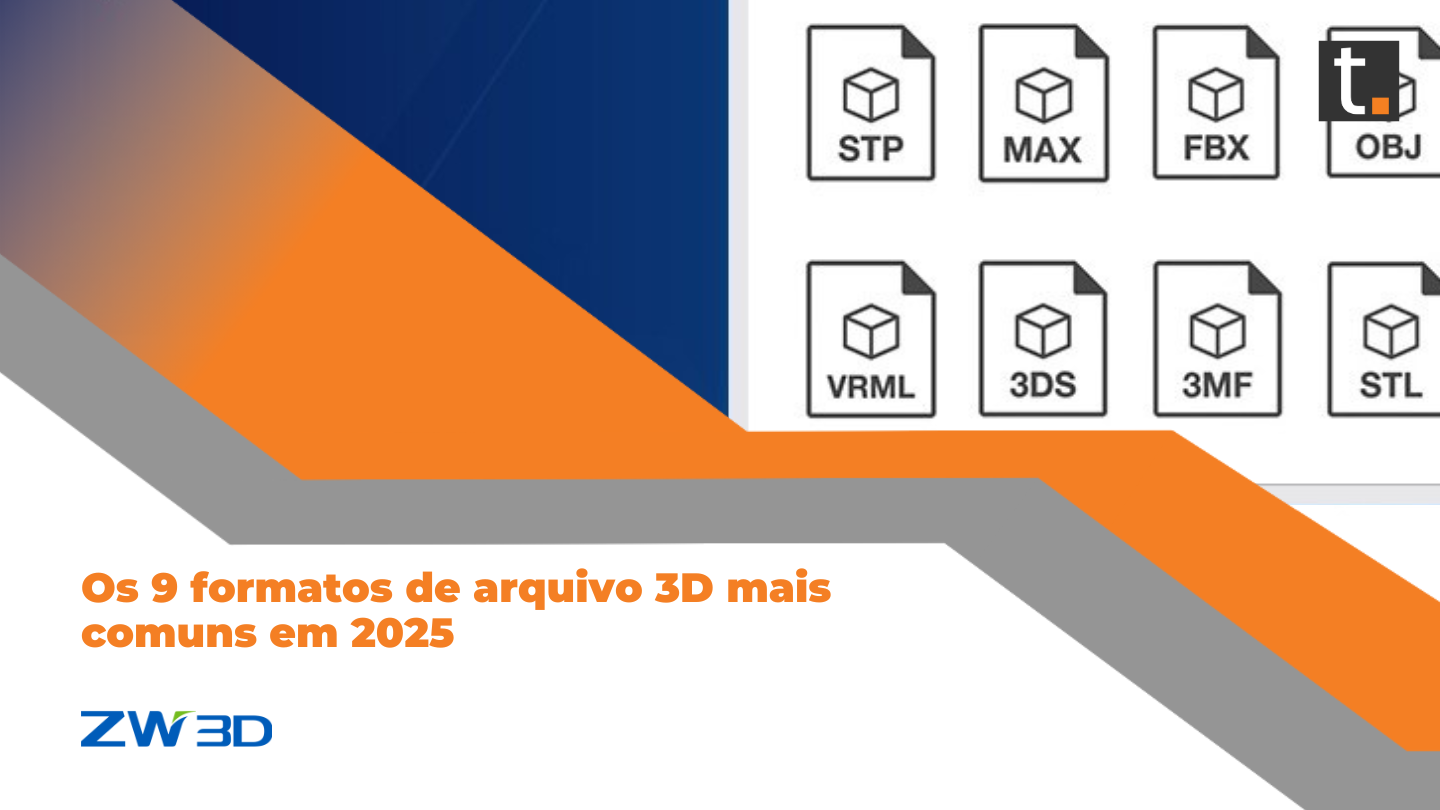 Os 9 formatos de arquivo 3D mais comuns em 2025