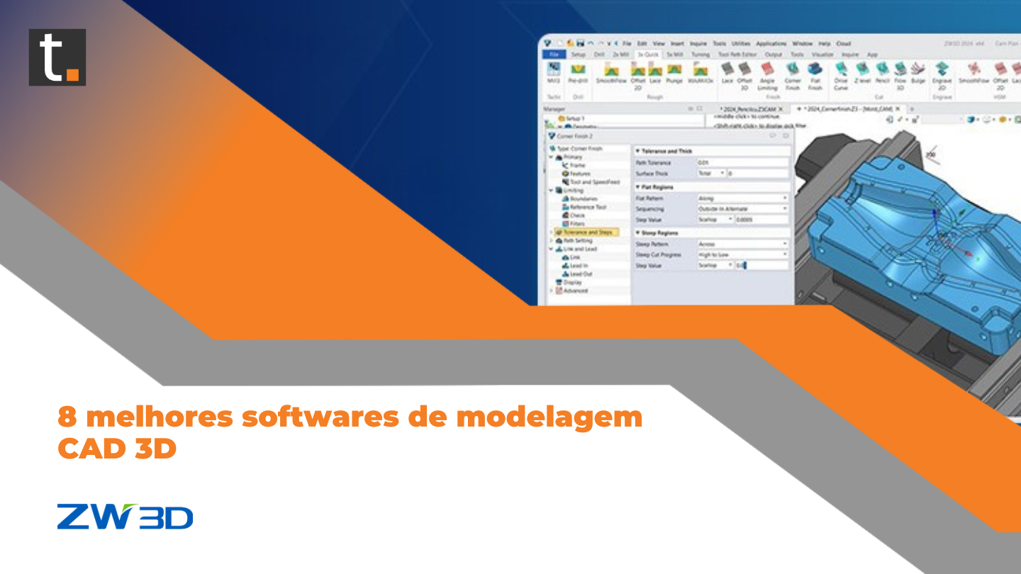 8 melhores softwares de modelagem CAD 3D