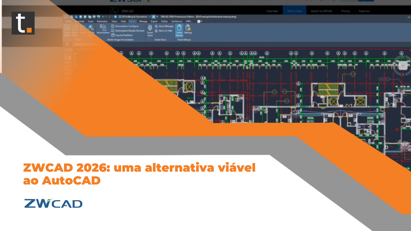 ZWCAD 2026: uma alternativa viável ao AutoCAD