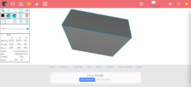 interface on-line do view STL