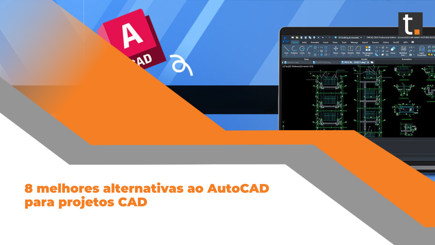 8 melhores alternativas ao AutoCAD para projetos CAD em 2025