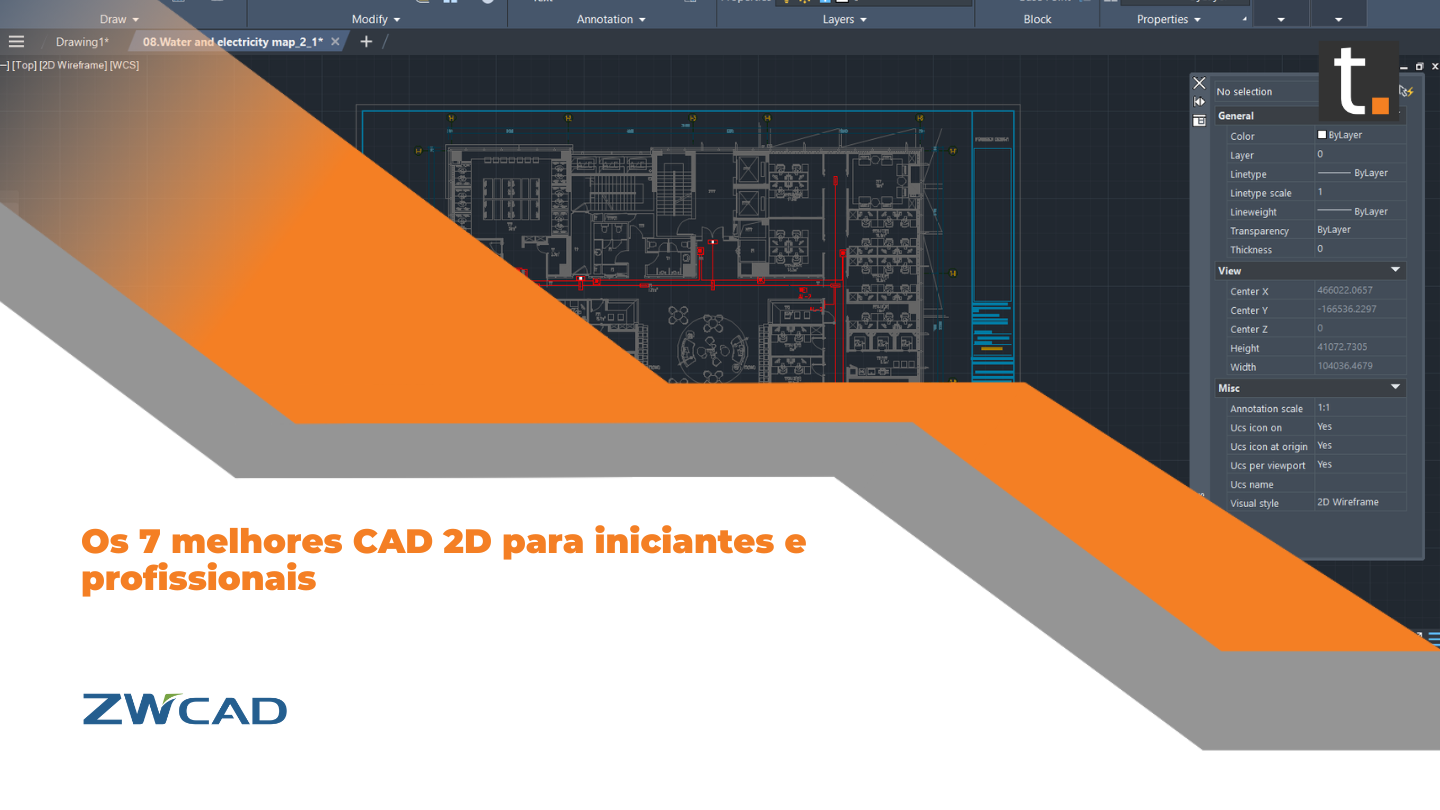 Os 7 melhores CAD 2D para iniciantes e profissionais