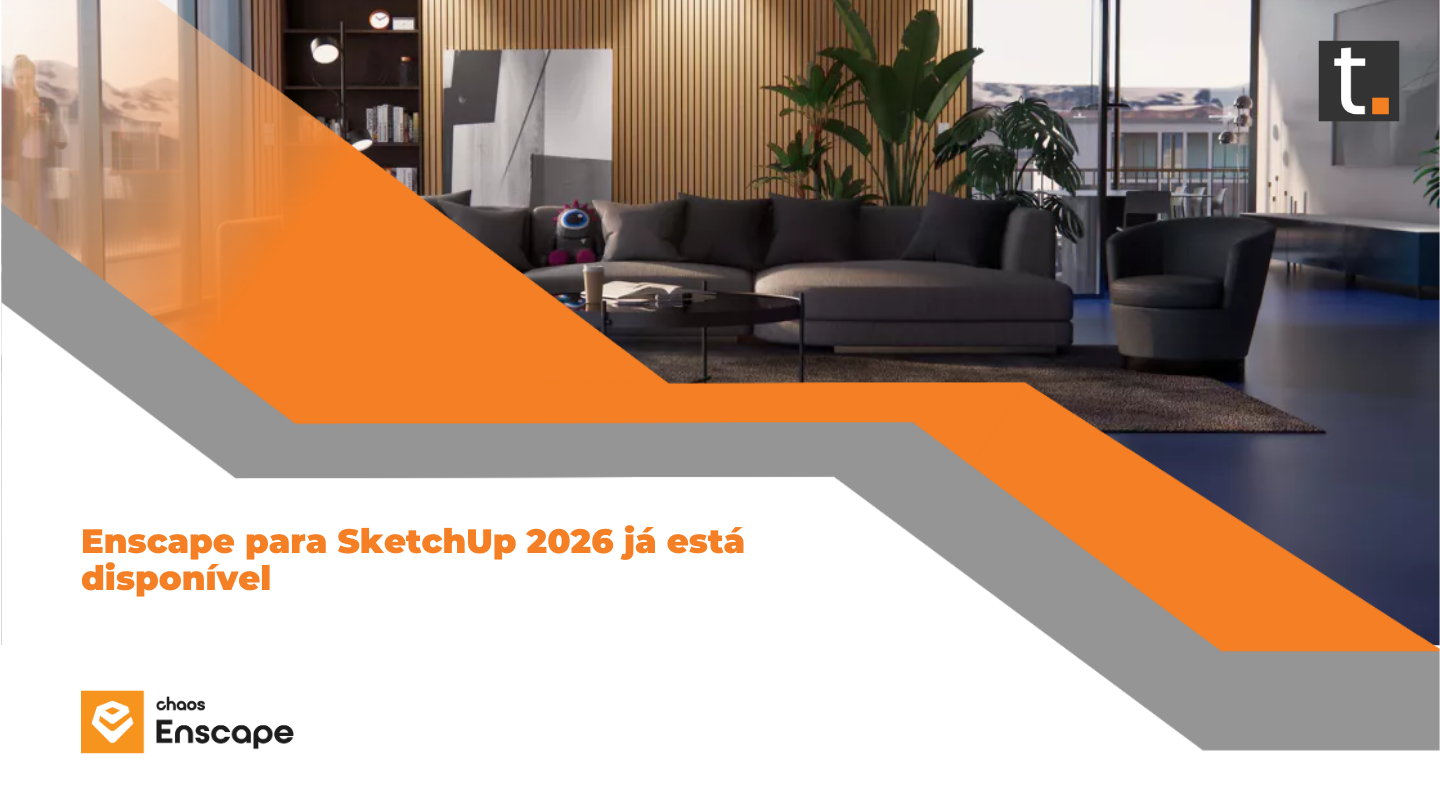 Enscape para SketchUp 2026 já está disponível