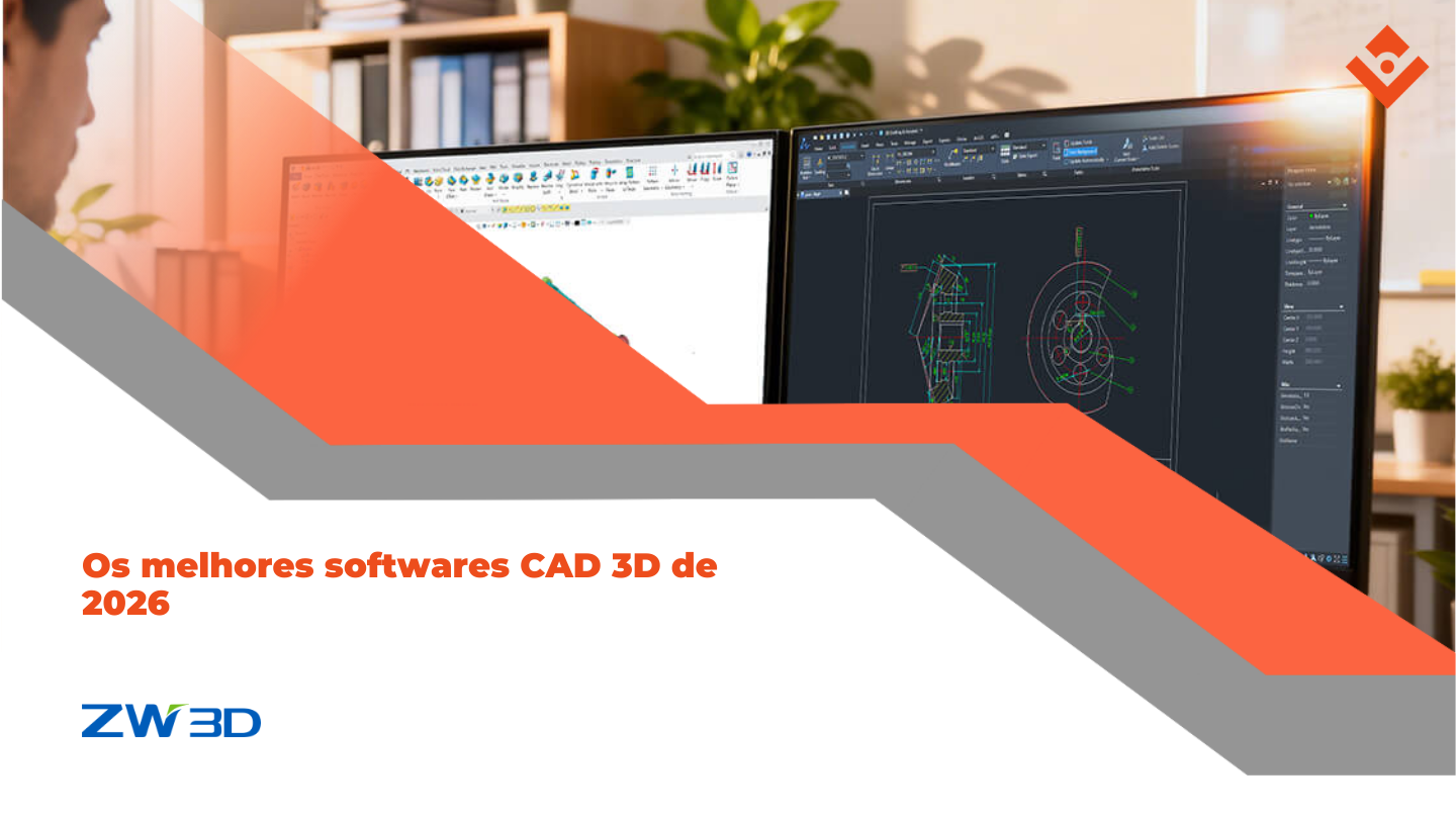 Os melhores softwares CAD 3D de 2026