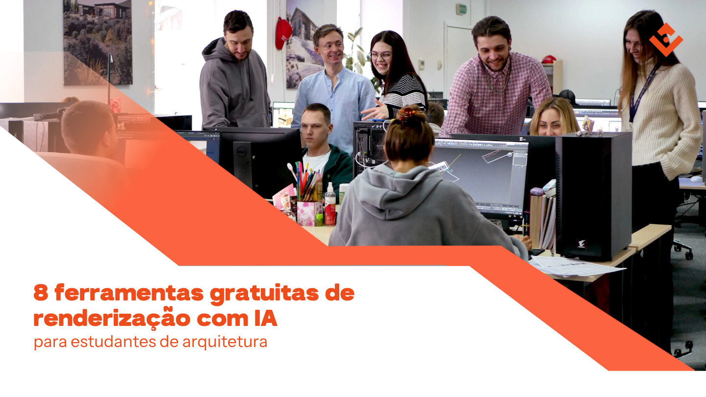 8 ferramentas gratuitas de renderização com IA para estudantes de arquitetura