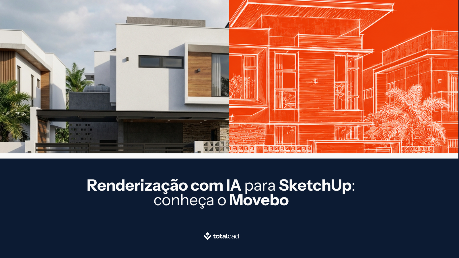 Renderização com IA para SketchUp: conheça o Movebo