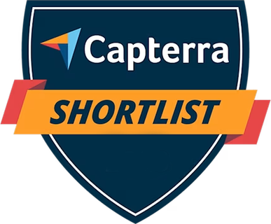 Selo Capterra Shortlist (recomendado), do SketchUp