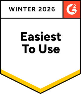Selo G2 Winter 2026, Easiest To Use (mais fácil de usar), da ZWSOFT